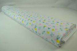 Cotton jersey print - wow 37-01 silvergrey