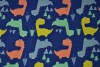 Cotton jersey print - wow 45-01 blue