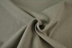 Waffle fabric special p69 taupe