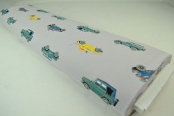 Cotton jersey print - wow 68-25 silvergrey