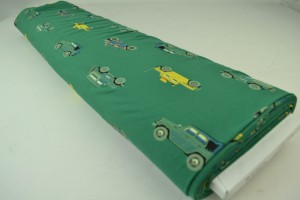 Cotton jersey print - wow 68-32 green