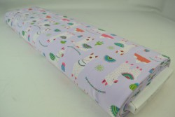 Cotton jersey print - wow 65-21 lavender