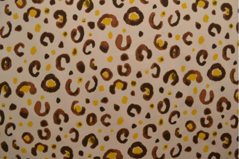 Cotton jersey print - wow 63-04 baby pink