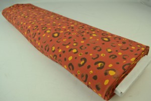 Cotton jersey print - wow 63-42 copper