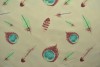 Cotton jersey print - wow 62-22 champagne