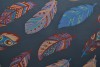 Cotton jersey print - wow 61-17 dark grey