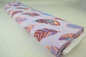Cotton jersey print - wow 61-21 lavender