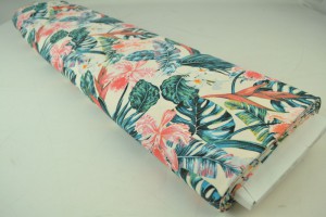 Cotton jersey print - wow 60-22 champagne