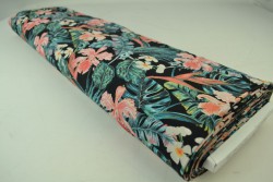 Cotton jersey print - wow 60-03 black