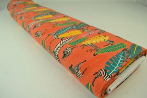 Cotton jersey print - wow 56-42 copper