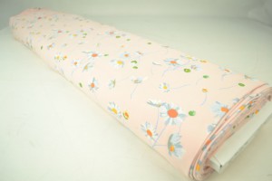 Cotton jersey print - wow 55-04 baby pink