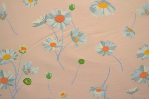 Cotton jersey print - wow 55-04 baby pink