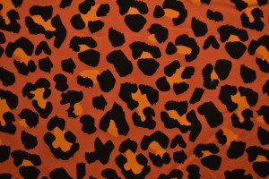 Cotton jersey print - wow 54-42 copper