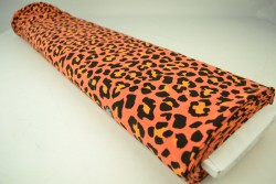 Cotton jersey print - wow 54-42 copper