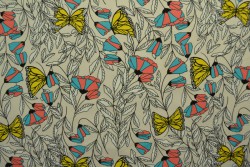 Cotton jersey print - wow 53-22 champagne