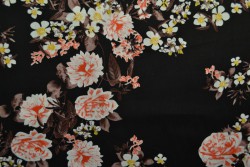 Cotton print 8005-4 black
