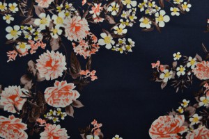 Cotton print 8005-3 navy