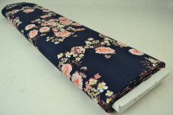 Cotton print 8005-3 navy