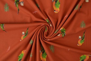 Cotton jersey print - wow 04-42 copper