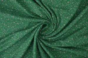 Cotton jersey print - wow 11-32 green