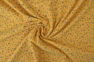 Cotton jersey print - wow 11-47 ochre yellow