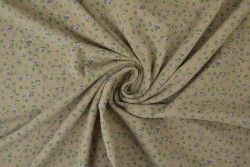 Cotton jersey print - wow 11-69 taupe