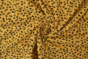 Cotton jersey print - wow 13-47 ochre yellow