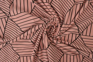 Cotton jersey print - wow 18-37 old pink