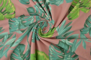 Cotton jersey print - wow 16-37 old pink