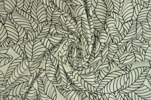 Cotton jersey print - wow 59-02 off-white