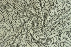 Cotton jersey print - wow 59-02 off-white