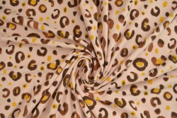 Cotton jersey print - wow 63-04 baby pink