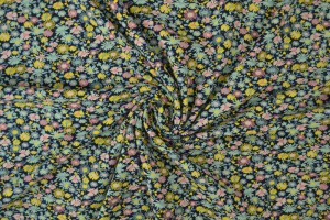 Cotton jersey print - wow 10-49 navy