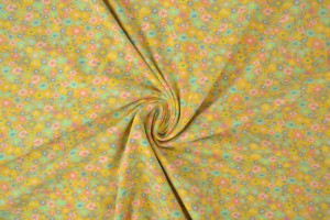 Cotton jersey print - wow 10-47 ochre yellow