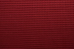 Waffle fabric special p01 red