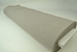 Waffle fabric special p69 taupe