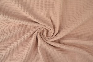 Waffle fabric 19 old pink