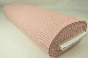 Waffle fabric 19 old pink