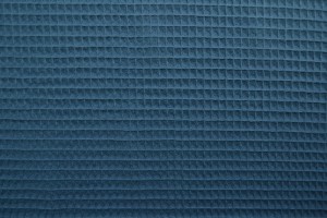 Waffle fabric 138 steel blue