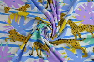 Lycra print 214a