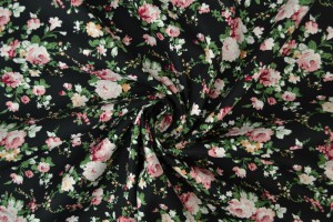 Cotton print 3217-4 black