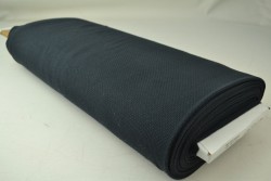 Knitted waffle jersey 03 black
