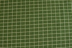 Cotton jersey checks 09 green
