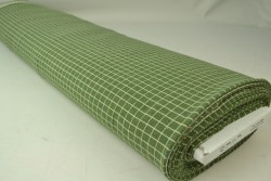 Cotton jersey checks 09 green