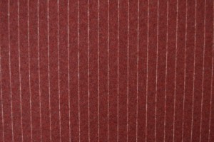 Cotton flannel knitted - stripes 10 red