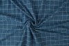 Cotton jersey checks 2cm 01-01 blue