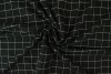 Cotton jersey checks 2cm 01-03 black