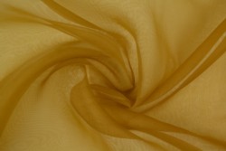 Organza 44 - dark ochre yellow
