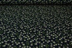 Cotton print 8195-3 dark blue