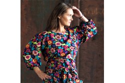 Cotton Poplin Prints flowered 2/4